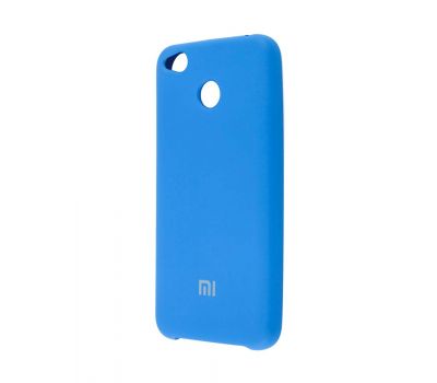 Чохол для Xiaomi Redmi 4x Silky Soft Touch світло синій
