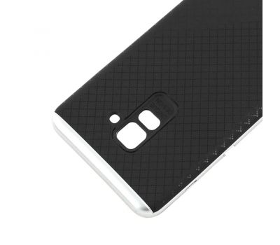 Чохол для Samsung Galaxy A8 2018 (A530) iPaky чорний/сріблястий 628763