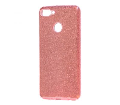 Чохол для Huawei Y9 2018 Shining Glitter з рожевими блискітками.