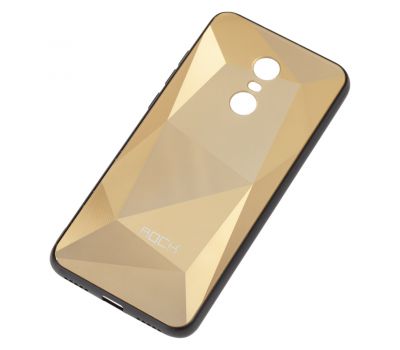 Чохол для Xiaomi Redmi 5 Plus crystal золотистий 630452