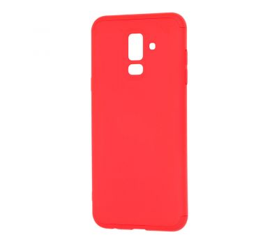 Чохол GKK LikGus для Samsung Galaxy A6+ 2018 (A605) 360 червоний 630658