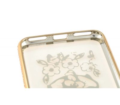 Чохол для Xiaomi  Redmi Note 4x Kingxbar Diamond Лисиця золотавий 632053