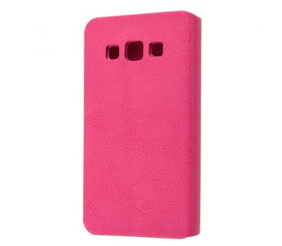 Чохол книжка для Samsung Galaxy A3 (A300) рожевий 634519