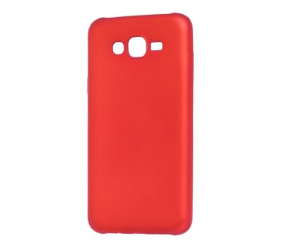 Чохол для Samsung  J7 (J700) Soft матовий червоний