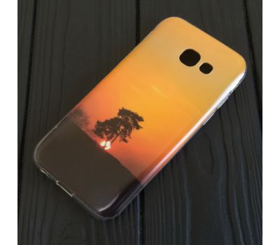 Чохол для Samsung Galaxy A5 2017 (A520) IMD з малюнком дерево на заході сонця 638579