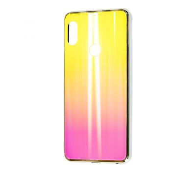 Чохол для Xiaomi Redmi Note 5 / Note 5 Pro Aurora glass жовтий