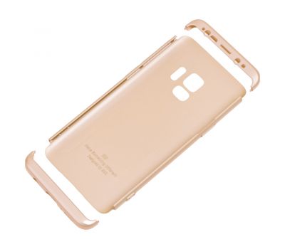 Чохол GKK LikGus для Samsung Galaxy S9 (G960) 360 золотистий 639601