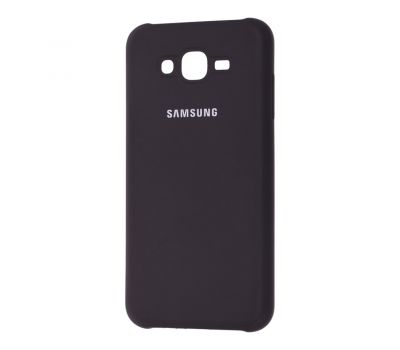 Чохол для Samsung  J7 (J700) Silicone cover чорний