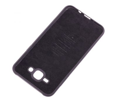 Чохол для Samsung  J7 (J700) Silicone cover чорний 642325