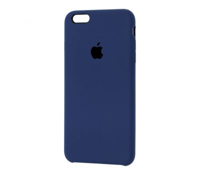 Чохол для iPhone 6 Plus Silicone case navy blue 643600