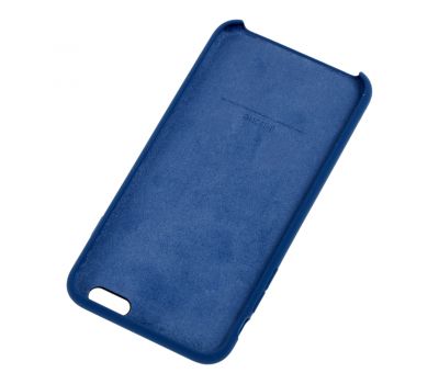 Чохол для iPhone 6 Plus Silicone case navy blue 643602