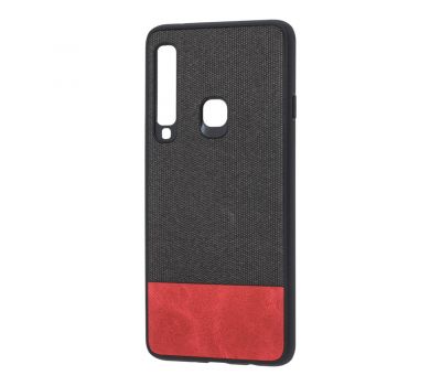 Чохол для Samsung Galaxy A9 2018 (A920) Hard Textile чорно-червоний