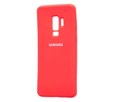 Чохол для Samsung Galaxy S9+ (G965) Silicone cover червоний