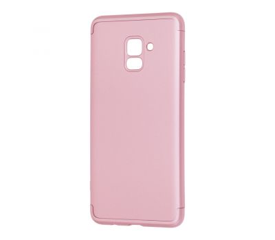 Чохол GKK LikGus для Samsung Galaxy A8+ 2018 (A730) 360 рожевий 647710