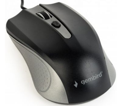Мишка Gembird MUS-4B-01-GB сіро-чорна