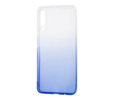 Чохол для Samsung Galaxy A7 2018 (A750) Gradient Design біло-блакитний