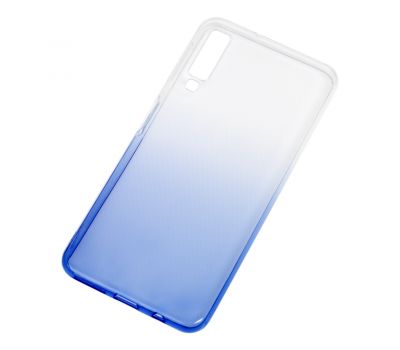 Чохол для Samsung Galaxy A7 2018 (A750) Gradient Design біло-блакитний 649804
