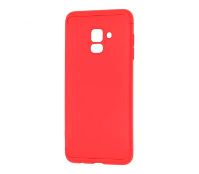 Чохол GKK LikGus для Samsung Galaxy A8 2018 (A530) 360 червоний 652743