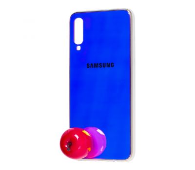 Чохол Shining для Samsung Galaxy A70 (A705) дзеркальний блакитний