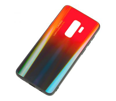 Чохол для Samsung Galaxy S9+ (G965) Gradient glass червоний 656335