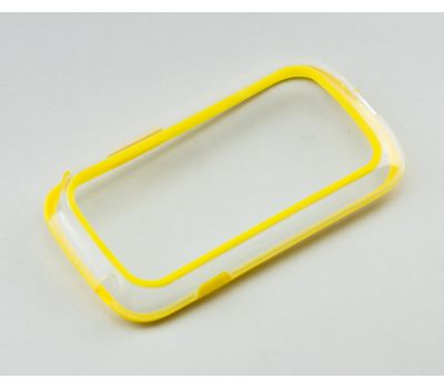 Бампер Samsung Galaxy S3 mini (i8190) жовтий 66916