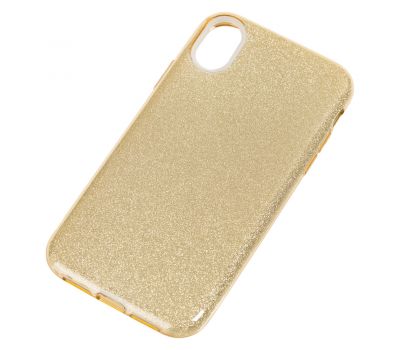 Чохол для iPhone Xr Shining Glitter золотистий 661072
