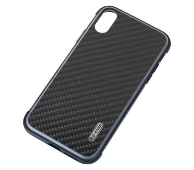 Чохол для iPhone Xs Max G-Case Fiber чорний 661702