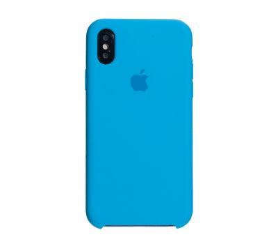 Чохол Silicone для iPhone X / Xs case бордовий / maroon 662423