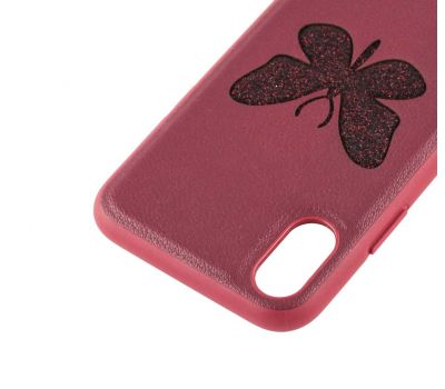Чохол для iPhone X Luna Aristo метелик червоний 662470