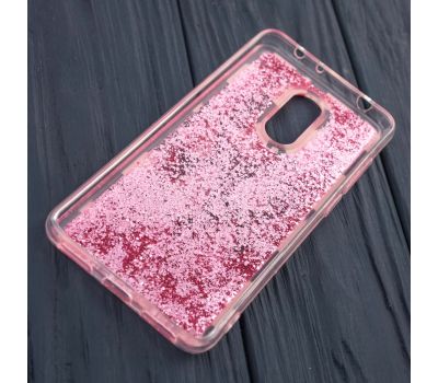 Чохол для Xiaomi Redmi 5 Блискучі вода рожевий "кавун" 664413