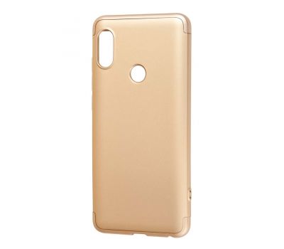 Чохол GKK LikGus для Xiaomi Redmi Note 5 / Note 5 Pro 360 золотистий 667175