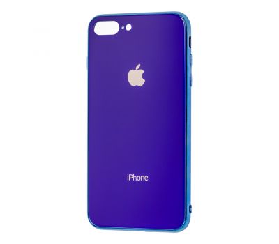 Чохол для iPhone 7 Plus / 8 Plus Original glass синій