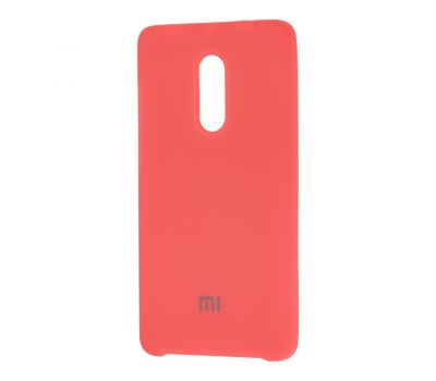 Чохол для Xiaomi Redmi Note 4x Silky Soft Touch яскраво-рожевий