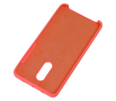 Чохол для Xiaomi Redmi Note 4x Silky Soft Touch яскраво-рожевий 670599