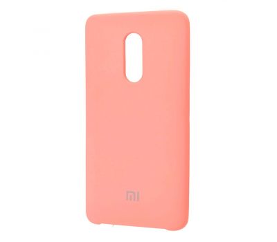 Чохол для Xiaomi Redmi Note 4x Silky Soft Touch світло-рожевий