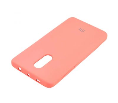 Чохол для Xiaomi Redmi Note 4x Silky Soft Touch світло-рожевий 670568