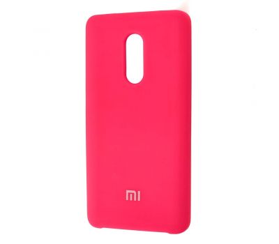 Чохол для Xiaomi Redmi Note 4x Silky Soft Touch рожевий