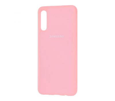 Чохол для Samsung Galaxy A50/A50s/A30s Silicone cover рожевий