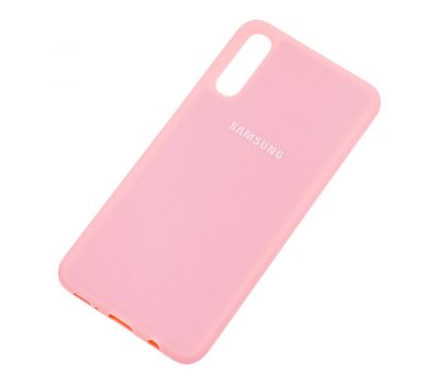 Чохол для Samsung Galaxy A50/A50s/A30s Silicone cover рожевий 678987