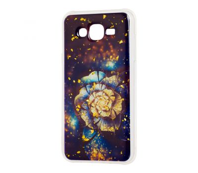 Чохол для Samsung Galaxy J7 (J700) Art confetti "квітка"