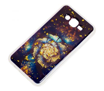 Чохол для Samsung Galaxy J7 (J700) Art confetti "квітка" 682264