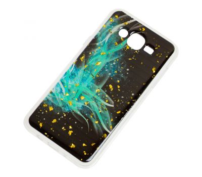 Чохол для Samsung Galaxy J7 (J700) Art confetti "темно-м'ятний" 682261