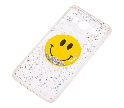 Чохол для Samsung Galaxy J5 2016 (J510) рідкі блискітки іграшка "Smile" 684218