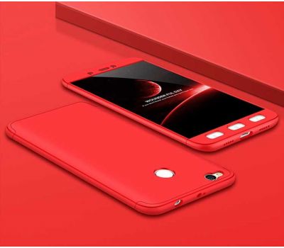 Чохол GKK LikGus для Xiaomi Redmi 4x 360 червоний