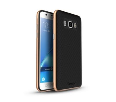 Чохол для Samsung Galaxy J7 Prime 2016 (G610) iPaky чорний / рожеве золото