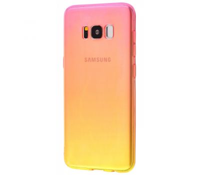Чохол для Samsung Galaxy S8 (G950) Gradient Design червоно жовтий
