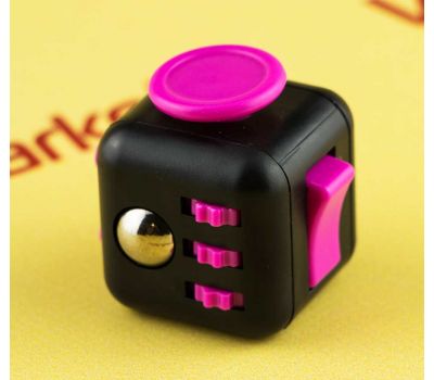 Спіннер Fidget Cube чорний/фіолетовий 692899