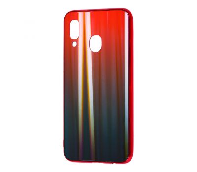 Чохол для Samsung Galaxy A40 (A405) Aurora glass червоний