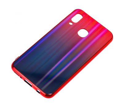 Чохол для Samsung Galaxy A40 (A405) Aurora glass червоний 693971