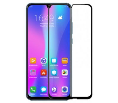 Захисне скло Huawei P Smart 2019 Full Screen чорне (OEM)